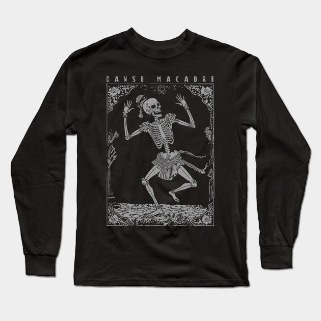 Danse Macabre Long Sleeve T-Shirt by TORVENIUS